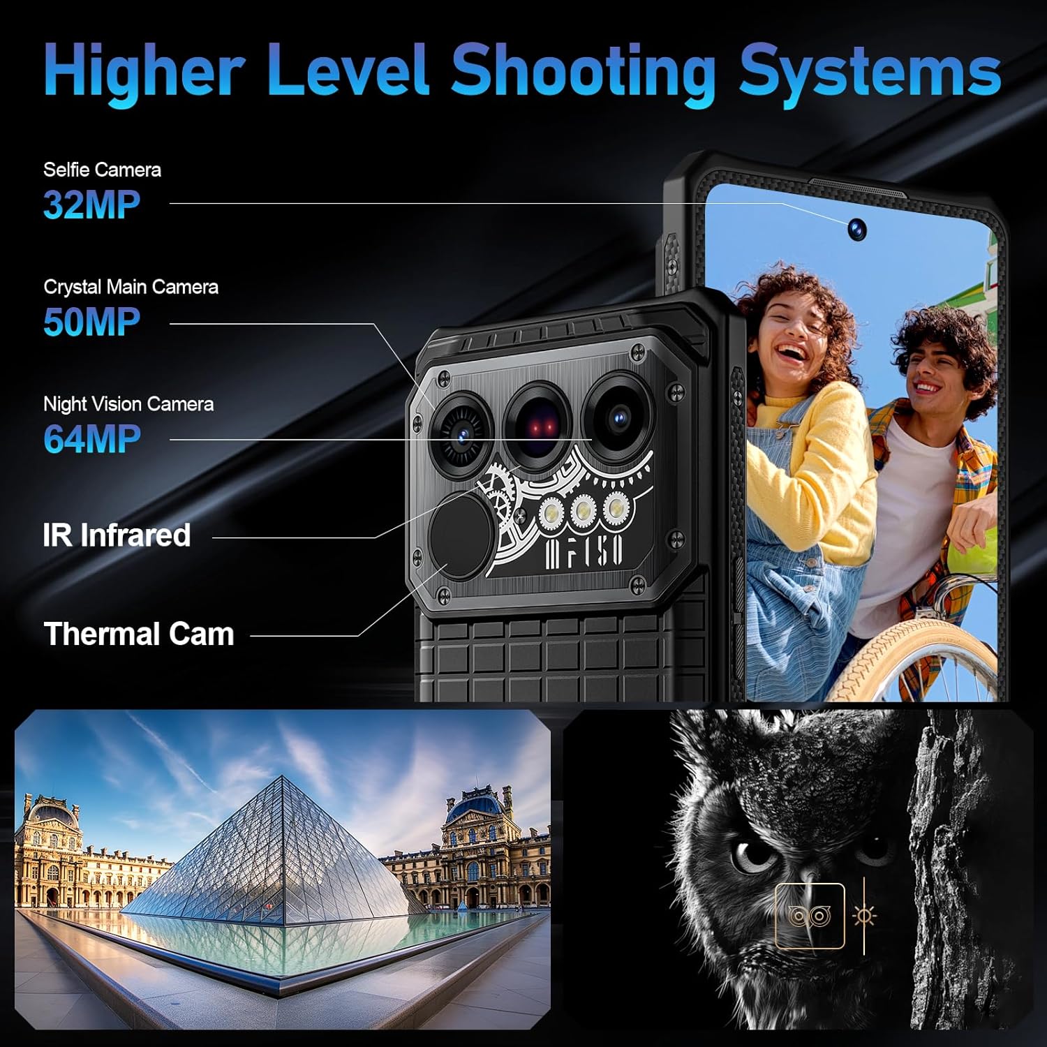 IIIF150 Raptor 5G サーマルイメージングスマートフォン ユーザー